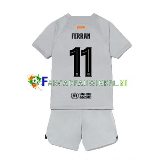 FC Barcelona Wedstrijdshirt met Korting Ferran Torres 11 3rd Kind 2022-23 Korte Mouw