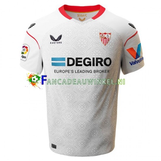 Sevilla FC Wedstrijdshirt met Korting Thuis Heren 2022-23 Korte Mouw