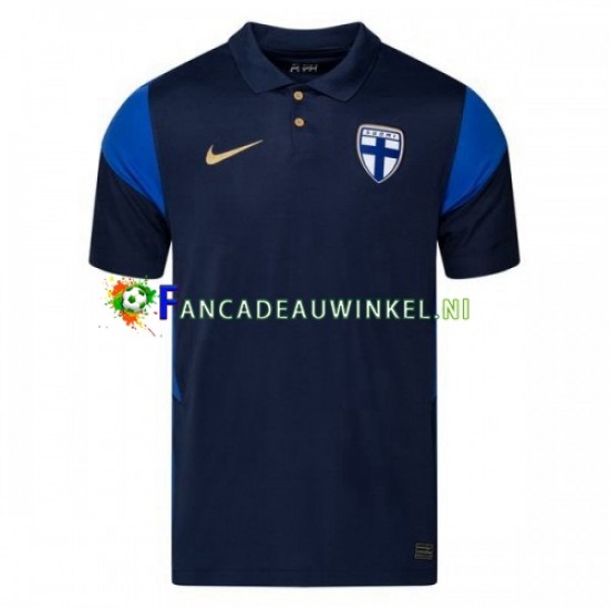 Finland Wedstrijdshirt met Korting Euro 2020 Uit Heren Korte Mouw