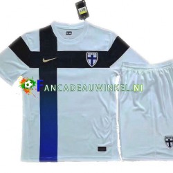 Finland Wedstrijdshirt met Korting Euro 2020 Thuis Kind Korte Mouw