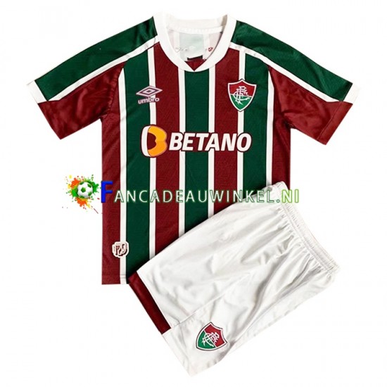 Fluminense Wedstrijdshirt met Korting Thuis Kind 2022-23 Korte Mouw