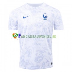 Frankrijk Wedstrijdshirt met Korting Uit Heren WK 2022 Korte Mouw