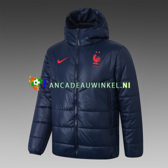 Frankrijk Blauw Heren Winterjacket