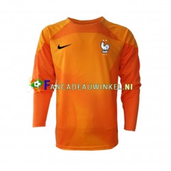 Frankrijk Wedstrijdshirt met Korting Keepersshirt Uit Heren WK 2022 Lange Mouw