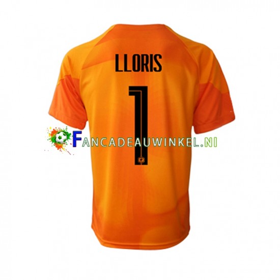 Frankrijk Wedstrijdshirt met Korting Hugo Lloris 1 Keepersshirt Uit Heren WK 2022 Korte Mouw