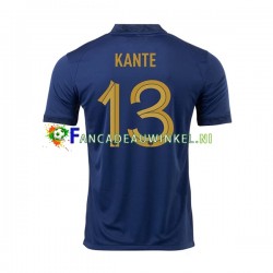 Frankrijk Wedstrijdshirt met Korting Kante 13 Thuis Heren WK 2022 Korte Mouw