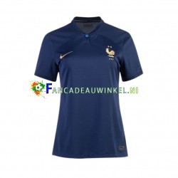 Frankrijk Wedstrijdshirt met Korting Thuis Dames WK 2022 Korte Mouw
