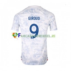 Frankrijk Wedstrijdshirt met Korting Olivier Giroud 9 Uit Heren WK 2022 Korte Mouw