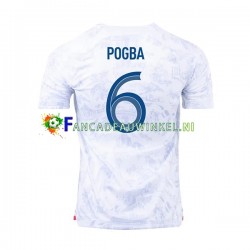 Frankrijk Wedstrijdshirt met Korting Pogba 6 Uit Heren WK 2022 Korte Mouw