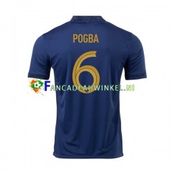 Frankrijk Wedstrijdshirt met Korting Pogba 6 Thuis Heren WK 2022 Korte Mouw