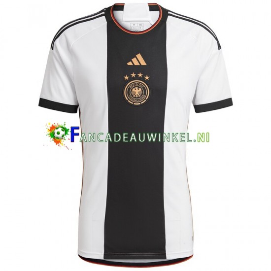 Duitsland Wedstrijdshirt met Korting Thuis Heren WK 2022 Korte Mouw