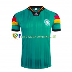 Duitsland Wedstrijdshirt met Korting 1992 Retro Uit Heren Korte Mouw