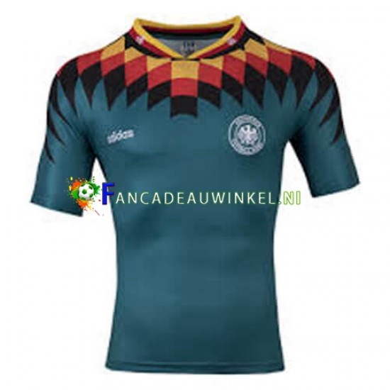 Duitsland Wedstrijdshirt met Korting Retro Uit Heren 1994 Korte Mouw