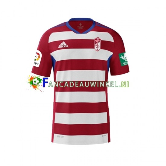 Granada Wedstrijdshirt met Korting Thuis Heren 2022-23 Korte Mouw