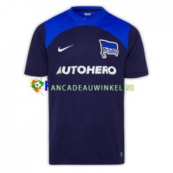 Hertha BSC Wedstrijdshirt met Korting Uit Heren 2022-23 Korte Mouw