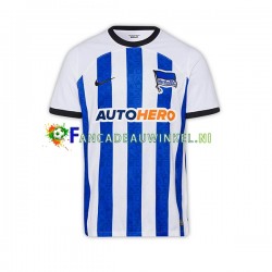 Hertha BSC Wedstrijdshirt met Korting Thuis Heren 2022-23 Korte Mouw