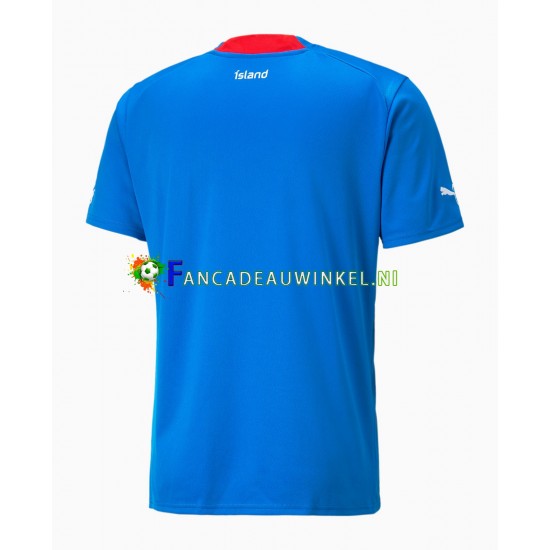 IJsland Wedstrijdshirt met Korting Thuis Heren 2022 Korte Mouw