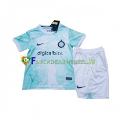 Inter Milan Wedstrijdshirt met Korting Uit Kind 2022-23 Korte Mouw