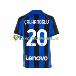 Inter Milan Wedstrijdshirt met Korting Hakan Calhanoglu 20 Thuis Heren 2022-23 Korte Mouw