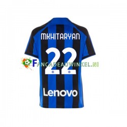 Inter Milan Wedstrijdshirt met Korting Henrikh Mkhitaryan 22 Thuis Heren 2022-23 Korte Mouw