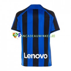 Inter Milan Wedstrijdshirt met Korting Thuis Heren 2022-23 Korte Mouw