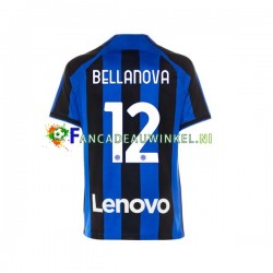 Inter Milan Wedstrijdshirt met Korting Raoul Bellanova 12 Thuis Heren 2022-23 Korte Mouw