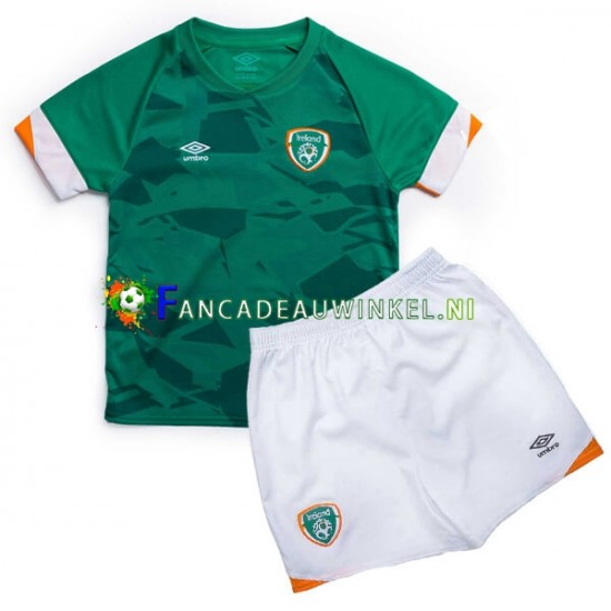 Ierland Wedstrijdshirt met Korting Thuis Kind 2022 Korte Mouw