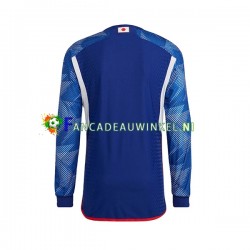 Japan Wedstrijdshirt met Korting Thuis Heren WK 2022 Lange Mouw