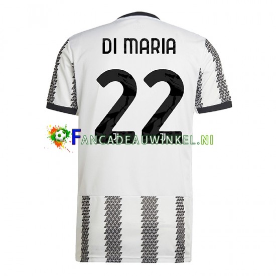 Juventus Wedstrijdshirt met Korting Di Maria 22 Thuis Heren 2022-23 Korte Mouw