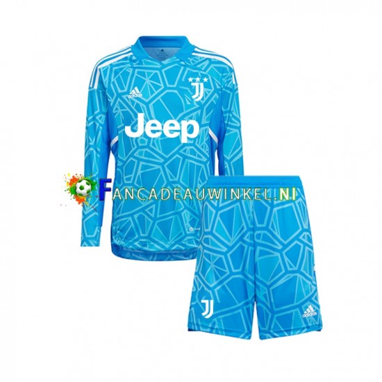 Juventus Wedstrijdshirt met Korting Keepersshirt 3rd Kind 2022-23 Lange Mouw