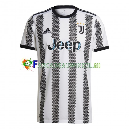 Juventus Wedstrijdshirt met Korting Thuis Heren 2022-23 Korte Mouw