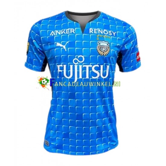 Kawasaki Frontale Wedstrijdshirt met Korting Thuis Heren 2022 Korte Mouw