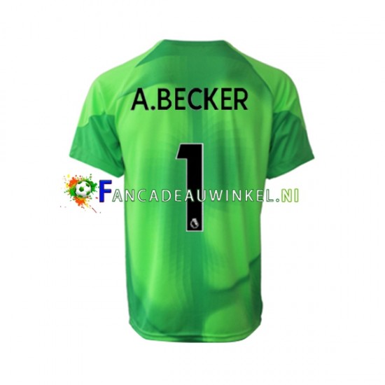 Liverpool Wedstrijdshirt met Korting A.Becker 1 Keepersshirt 3rd Heren 2022-23 Korte Mouw