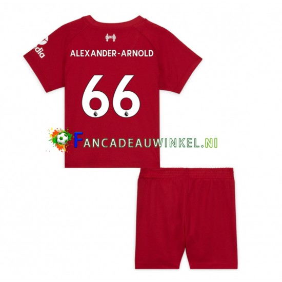 Liverpool Wedstrijdshirt met Korting Alexander-Arnold 66 Thuis Kind 2022-23 Korte Mouw