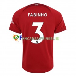 Liverpool Wedstrijdshirt met Korting Fabinho 3 Thuis Heren 2022-23 Korte Mouw
