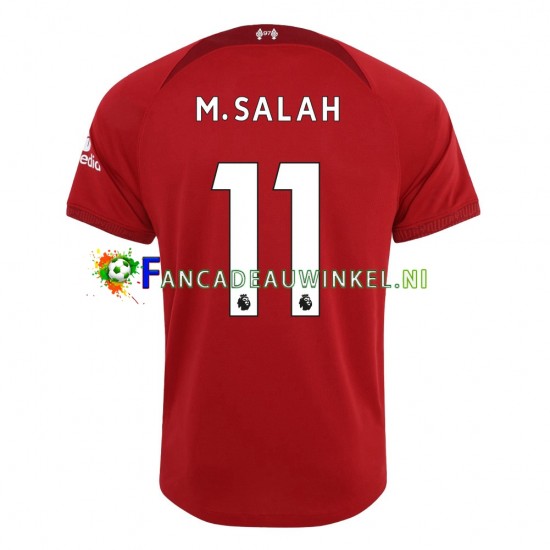 Liverpool Wedstrijdshirt met Korting M.Salah 11 Thuis Heren 2022-23 Korte Mouw