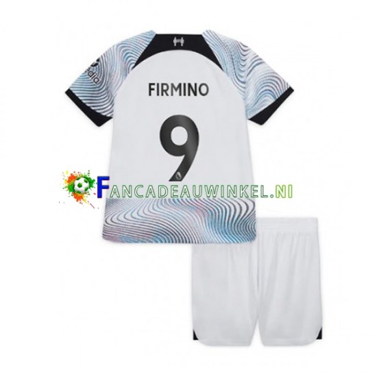 Liverpool Wedstrijdshirt met Korting Roberto Firmino 9 Uit Kind 2022-23 Korte Mouw