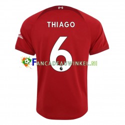 Liverpool Wedstrijdshirt met Korting Thiago 6 Thuis Heren 2022-23 Korte Mouw