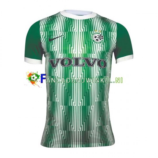 Maccabi Haifa Wedstrijdshirt met Korting Thuis Heren 2022 Korte Mouw