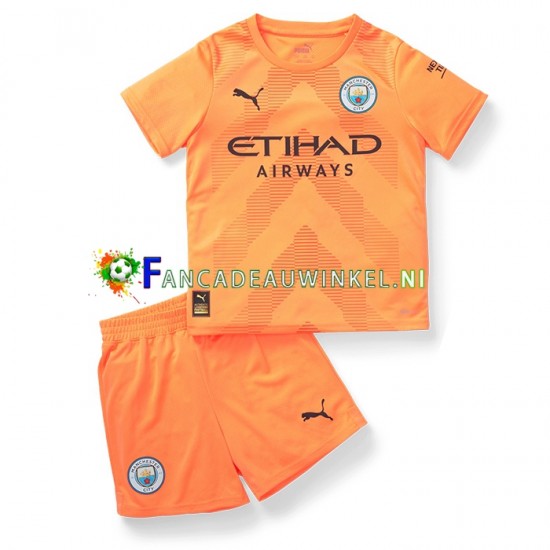 Manchester City Wedstrijdshirt met Korting Keepersshirt 3rd Kind 2022-23 Korte Mouw