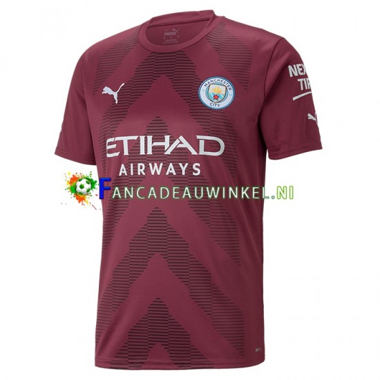 Manchester City Wedstrijdshirt met Korting Keepersshirt Thuis Heren 2022-23 Korte Mouw