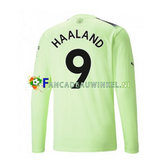 Manchester City Wedstrijdshirt met Korting Haaland 9 3rd Heren 2022-23 Lange Mouw