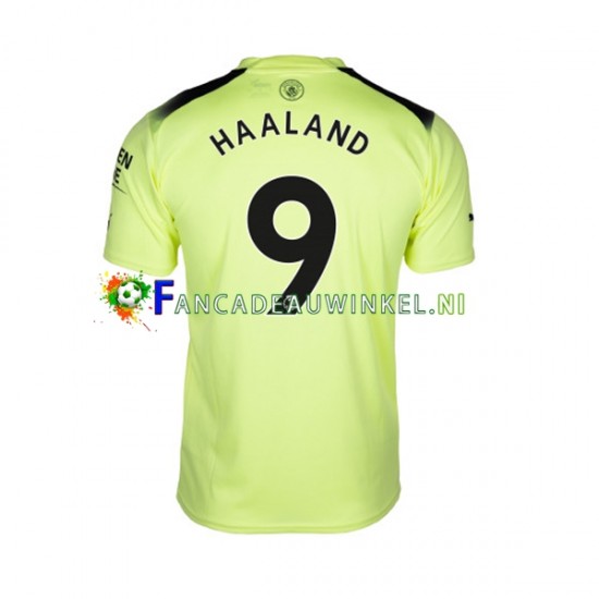 Manchester City Wedstrijdshirt met Korting Haaland 9 3rd Heren 2022-23 Korte Mouw