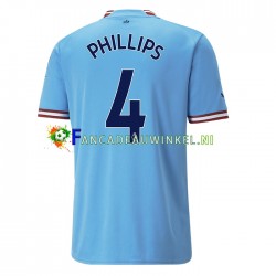 Manchester City Wedstrijdshirt met Korting PHILLIPS 4 Thuis Heren 2022-23 Korte Mouw