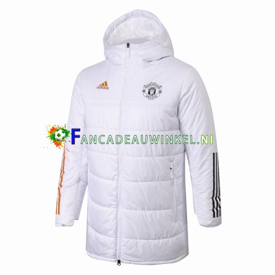 Manchester United Wit Heren Winterjacket