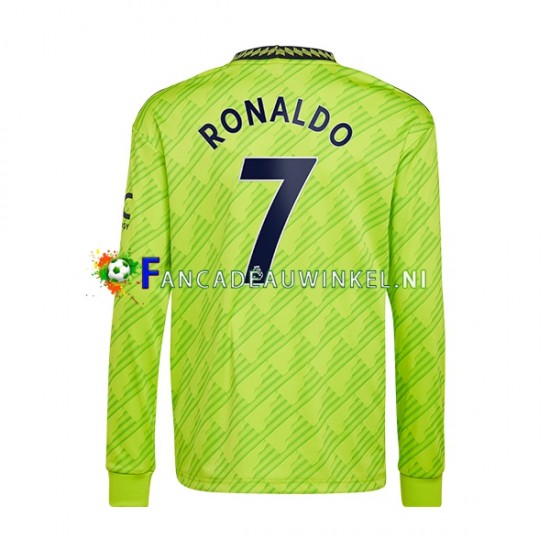 Manchester United Wedstrijdshirt met Korting Cristiano Ronaldo 3rd Heren 2022-23 Lange Mouw