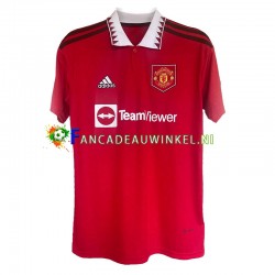Manchester United Wedstrijdshirt met Korting Thuis Heren 2022-23 Korte Mouw