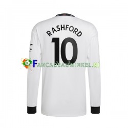 Manchester United Wedstrijdshirt met Korting Rashford 10 Uit Heren 2022-23 Lange Mouw