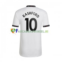 Manchester United Wedstrijdshirt met Korting Rashford 10 Uit Heren 2022-23 Korte Mouw
