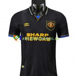 Manchester United Wedstrijdshirt met Korting Retro Uit Heren 1994 Korte Mouw